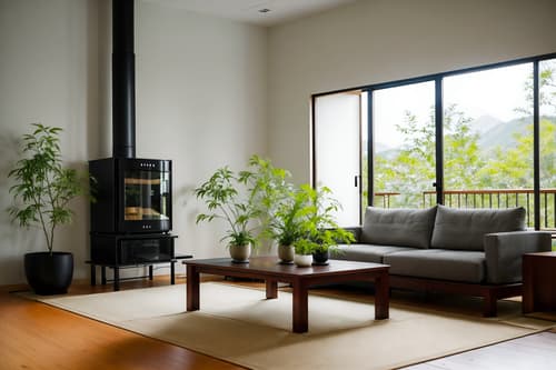 photo from pinterest of zen-style interior designed (kitchen living combo interior) with plant and sink and chairs and stove and rug and coffee tables and sofa and occasional tables. . with asian interior and simple furniture and japanese minimalist interior and clean lines and simplicity and japanese minimalist interior and japanese minimalist interior and natural light. . cinematic photo, highly detailed, cinematic lighting, ultra-detailed, ultrarealistic, photorealism, 8k. trending on pinterest. zen interior design style. masterpiece, cinematic light, ultrarealistic+, photorealistic+, 8k, raw photo, realistic, sharp focus on eyes, (symmetrical eyes), (intact eyes), hyperrealistic, highest quality, best quality, , highly detailed, masterpiece, best quality, extremely detailed 8k wallpaper, masterpiece, best quality, ultra-detailed, best shadow, detailed background, detailed face, detailed eyes, high contrast, best illumination, detailed face, dulux, caustic, dynamic angle, detailed glow. dramatic lighting. highly detailed, insanely detailed hair, symmetrical, intricate details, professionally retouched, 8k high definition. strong bokeh. award winning photo.
