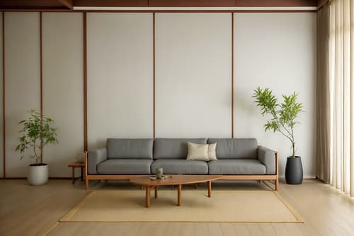 photo from pinterest of zen-style interior designed (exhibition space interior) . with calm and neutral colors and japanese minimalist interior and japanese minimalist interior and mimimalist and serenity and harmony and clutter free and asian zen interior and simple furniture. . cinematic photo, highly detailed, cinematic lighting, ultra-detailed, ultrarealistic, photorealism, 8k. trending on pinterest. zen interior design style. masterpiece, cinematic light, ultrarealistic+, photorealistic+, 8k, raw photo, realistic, sharp focus on eyes, (symmetrical eyes), (intact eyes), hyperrealistic, highest quality, best quality, , highly detailed, masterpiece, best quality, extremely detailed 8k wallpaper, masterpiece, best quality, ultra-detailed, best shadow, detailed background, detailed face, detailed eyes, high contrast, best illumination, detailed face, dulux, caustic, dynamic angle, detailed glow. dramatic lighting. highly detailed, insanely detailed hair, symmetrical, intricate details, professionally retouched, 8k high definition. strong bokeh. award winning photo.