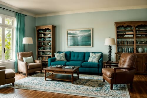 photo from pinterest of coastal-style interior designed (living room interior) with chairs and furniture and sofa and electric lamps and bookshelves and rug and occasional tables and coffee tables. . with . . cinematic photo, highly detailed, cinematic lighting, ultra-detailed, ultrarealistic, photorealism, 8k. trending on pinterest. coastal interior design style. masterpiece, cinematic light, ultrarealistic+, photorealistic+, 8k, raw photo, realistic, sharp focus on eyes, (symmetrical eyes), (intact eyes), hyperrealistic, highest quality, best quality, , highly detailed, masterpiece, best quality, extremely detailed 8k wallpaper, masterpiece, best quality, ultra-detailed, best shadow, detailed background, detailed face, detailed eyes, high contrast, best illumination, detailed face, dulux, caustic, dynamic angle, detailed glow. dramatic lighting. highly detailed, insanely detailed hair, symmetrical, intricate details, professionally retouched, 8k high definition. strong bokeh. award winning photo.