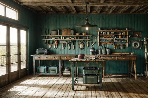 photo from pinterest of coastal-style interior designed (workshop interior) with tool wall and wooden workbench and messy and tool wall. . with . . cinematic photo, highly detailed, cinematic lighting, ultra-detailed, ultrarealistic, photorealism, 8k. trending on pinterest. coastal interior design style. masterpiece, cinematic light, ultrarealistic+, photorealistic+, 8k, raw photo, realistic, sharp focus on eyes, (symmetrical eyes), (intact eyes), hyperrealistic, highest quality, best quality, , highly detailed, masterpiece, best quality, extremely detailed 8k wallpaper, masterpiece, best quality, ultra-detailed, best shadow, detailed background, detailed face, detailed eyes, high contrast, best illumination, detailed face, dulux, caustic, dynamic angle, detailed glow. dramatic lighting. highly detailed, insanely detailed hair, symmetrical, intricate details, professionally retouched, 8k high definition. strong bokeh. award winning photo.