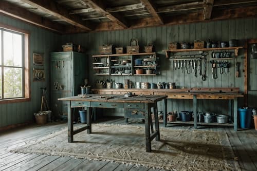 photo from pinterest of coastal-style interior designed (workshop interior) with tool wall and wooden workbench and messy and tool wall. . with . . cinematic photo, highly detailed, cinematic lighting, ultra-detailed, ultrarealistic, photorealism, 8k. trending on pinterest. coastal interior design style. masterpiece, cinematic light, ultrarealistic+, photorealistic+, 8k, raw photo, realistic, sharp focus on eyes, (symmetrical eyes), (intact eyes), hyperrealistic, highest quality, best quality, , highly detailed, masterpiece, best quality, extremely detailed 8k wallpaper, masterpiece, best quality, ultra-detailed, best shadow, detailed background, detailed face, detailed eyes, high contrast, best illumination, detailed face, dulux, caustic, dynamic angle, detailed glow. dramatic lighting. highly detailed, insanely detailed hair, symmetrical, intricate details, professionally retouched, 8k high definition. strong bokeh. award winning photo.