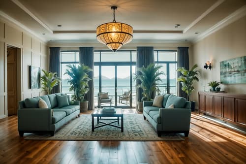photo from pinterest of coastal-style interior designed (hotel lobby interior) with hanging lamps and check in desk and rug and plant and sofas and lounge chairs and coffee tables and furniture. . with . . cinematic photo, highly detailed, cinematic lighting, ultra-detailed, ultrarealistic, photorealism, 8k. trending on pinterest. coastal interior design style. masterpiece, cinematic light, ultrarealistic+, photorealistic+, 8k, raw photo, realistic, sharp focus on eyes, (symmetrical eyes), (intact eyes), hyperrealistic, highest quality, best quality, , highly detailed, masterpiece, best quality, extremely detailed 8k wallpaper, masterpiece, best quality, ultra-detailed, best shadow, detailed background, detailed face, detailed eyes, high contrast, best illumination, detailed face, dulux, caustic, dynamic angle, detailed glow. dramatic lighting. highly detailed, insanely detailed hair, symmetrical, intricate details, professionally retouched, 8k high definition. strong bokeh. award winning photo.