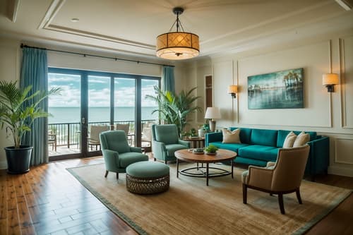 photo from pinterest of coastal-style interior designed (hotel lobby interior) with hanging lamps and check in desk and rug and plant and sofas and lounge chairs and coffee tables and furniture. . with . . cinematic photo, highly detailed, cinematic lighting, ultra-detailed, ultrarealistic, photorealism, 8k. trending on pinterest. coastal interior design style. masterpiece, cinematic light, ultrarealistic+, photorealistic+, 8k, raw photo, realistic, sharp focus on eyes, (symmetrical eyes), (intact eyes), hyperrealistic, highest quality, best quality, , highly detailed, masterpiece, best quality, extremely detailed 8k wallpaper, masterpiece, best quality, ultra-detailed, best shadow, detailed background, detailed face, detailed eyes, high contrast, best illumination, detailed face, dulux, caustic, dynamic angle, detailed glow. dramatic lighting. highly detailed, insanely detailed hair, symmetrical, intricate details, professionally retouched, 8k high definition. strong bokeh. award winning photo.