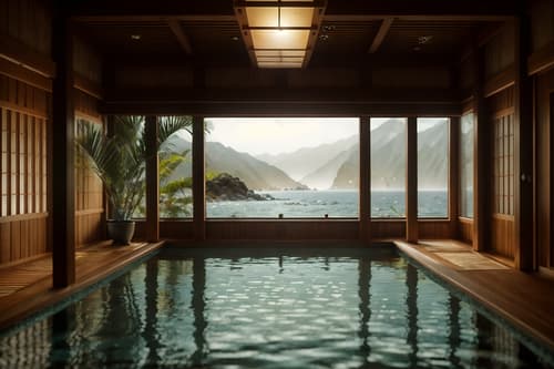 photo from pinterest of coastal-style interior designed (onsen interior) . with . . cinematic photo, highly detailed, cinematic lighting, ultra-detailed, ultrarealistic, photorealism, 8k. trending on pinterest. coastal interior design style. masterpiece, cinematic light, ultrarealistic+, photorealistic+, 8k, raw photo, realistic, sharp focus on eyes, (symmetrical eyes), (intact eyes), hyperrealistic, highest quality, best quality, , highly detailed, masterpiece, best quality, extremely detailed 8k wallpaper, masterpiece, best quality, ultra-detailed, best shadow, detailed background, detailed face, detailed eyes, high contrast, best illumination, detailed face, dulux, caustic, dynamic angle, detailed glow. dramatic lighting. highly detailed, insanely detailed hair, symmetrical, intricate details, professionally retouched, 8k high definition. strong bokeh. award winning photo.