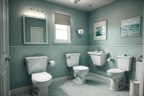 photo from pinterest of coastal-style interior designed (toilet interior) with sink with tap and toilet paper hanger and toilet with toilet seat up and sink with tap. . with . . cinematic photo, highly detailed, cinematic lighting, ultra-detailed, ultrarealistic, photorealism, 8k. trending on pinterest. coastal interior design style. masterpiece, cinematic light, ultrarealistic+, photorealistic+, 8k, raw photo, realistic, sharp focus on eyes, (symmetrical eyes), (intact eyes), hyperrealistic, highest quality, best quality, , highly detailed, masterpiece, best quality, extremely detailed 8k wallpaper, masterpiece, best quality, ultra-detailed, best shadow, detailed background, detailed face, detailed eyes, high contrast, best illumination, detailed face, dulux, caustic, dynamic angle, detailed glow. dramatic lighting. highly detailed, insanely detailed hair, symmetrical, intricate details, professionally retouched, 8k high definition. strong bokeh. award winning photo.