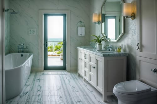 photo from pinterest of coastal-style interior designed (hotel bathroom interior) with bathroom sink with faucet and bathroom cabinet and waste basket and shower and bath towel and toilet seat and plant and mirror. . with . . cinematic photo, highly detailed, cinematic lighting, ultra-detailed, ultrarealistic, photorealism, 8k. trending on pinterest. coastal interior design style. masterpiece, cinematic light, ultrarealistic+, photorealistic+, 8k, raw photo, realistic, sharp focus on eyes, (symmetrical eyes), (intact eyes), hyperrealistic, highest quality, best quality, , highly detailed, masterpiece, best quality, extremely detailed 8k wallpaper, masterpiece, best quality, ultra-detailed, best shadow, detailed background, detailed face, detailed eyes, high contrast, best illumination, detailed face, dulux, caustic, dynamic angle, detailed glow. dramatic lighting. highly detailed, insanely detailed hair, symmetrical, intricate details, professionally retouched, 8k high definition. strong bokeh. award winning photo.