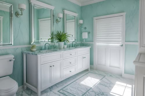 photo from pinterest of coastal-style interior designed (hotel bathroom interior) with bathroom sink with faucet and bathroom cabinet and waste basket and shower and bath towel and toilet seat and plant and mirror. . with . . cinematic photo, highly detailed, cinematic lighting, ultra-detailed, ultrarealistic, photorealism, 8k. trending on pinterest. coastal interior design style. masterpiece, cinematic light, ultrarealistic+, photorealistic+, 8k, raw photo, realistic, sharp focus on eyes, (symmetrical eyes), (intact eyes), hyperrealistic, highest quality, best quality, , highly detailed, masterpiece, best quality, extremely detailed 8k wallpaper, masterpiece, best quality, ultra-detailed, best shadow, detailed background, detailed face, detailed eyes, high contrast, best illumination, detailed face, dulux, caustic, dynamic angle, detailed glow. dramatic lighting. highly detailed, insanely detailed hair, symmetrical, intricate details, professionally retouched, 8k high definition. strong bokeh. award winning photo.