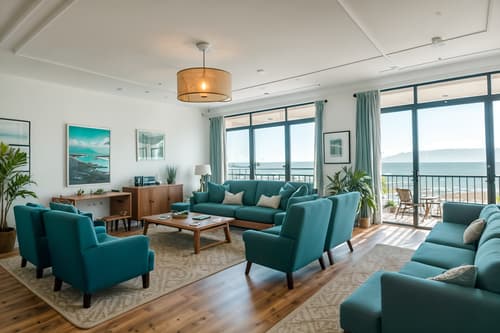 photo from pinterest of coastal-style interior designed (coworking space interior) with seating area with sofa and lounge chairs and office chairs and office desks and seating area with sofa. . with . . cinematic photo, highly detailed, cinematic lighting, ultra-detailed, ultrarealistic, photorealism, 8k. trending on pinterest. coastal interior design style. masterpiece, cinematic light, ultrarealistic+, photorealistic+, 8k, raw photo, realistic, sharp focus on eyes, (symmetrical eyes), (intact eyes), hyperrealistic, highest quality, best quality, , highly detailed, masterpiece, best quality, extremely detailed 8k wallpaper, masterpiece, best quality, ultra-detailed, best shadow, detailed background, detailed face, detailed eyes, high contrast, best illumination, detailed face, dulux, caustic, dynamic angle, detailed glow. dramatic lighting. highly detailed, insanely detailed hair, symmetrical, intricate details, professionally retouched, 8k high definition. strong bokeh. award winning photo.