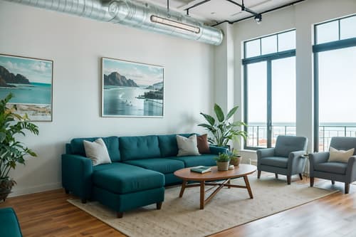photo from pinterest of coastal-style interior designed (coworking space interior) with seating area with sofa and lounge chairs and office chairs and office desks and seating area with sofa. . with . . cinematic photo, highly detailed, cinematic lighting, ultra-detailed, ultrarealistic, photorealism, 8k. trending on pinterest. coastal interior design style. masterpiece, cinematic light, ultrarealistic+, photorealistic+, 8k, raw photo, realistic, sharp focus on eyes, (symmetrical eyes), (intact eyes), hyperrealistic, highest quality, best quality, , highly detailed, masterpiece, best quality, extremely detailed 8k wallpaper, masterpiece, best quality, ultra-detailed, best shadow, detailed background, detailed face, detailed eyes, high contrast, best illumination, detailed face, dulux, caustic, dynamic angle, detailed glow. dramatic lighting. highly detailed, insanely detailed hair, symmetrical, intricate details, professionally retouched, 8k high definition. strong bokeh. award winning photo.
