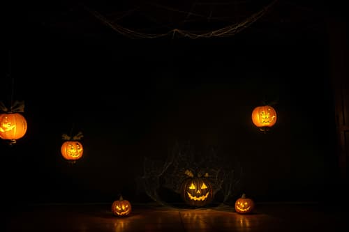 photo from pinterest of halloween-style interior designed (onsen interior) . with cobwebs and yellow black balloons and lanterns and glowing pumpkins and cobwebs and lanterns and skeletons sitting and standing and spiderwebs. . cinematic photo, highly detailed, cinematic lighting, ultra-detailed, ultrarealistic, photorealism, 8k. trending on pinterest. halloween interior design style. masterpiece, cinematic light, ultrarealistic+, photorealistic+, 8k, raw photo, realistic, sharp focus on eyes, (symmetrical eyes), (intact eyes), hyperrealistic, highest quality, best quality, , highly detailed, masterpiece, best quality, extremely detailed 8k wallpaper, masterpiece, best quality, ultra-detailed, best shadow, detailed background, detailed face, detailed eyes, high contrast, best illumination, detailed face, dulux, caustic, dynamic angle, detailed glow. dramatic lighting. highly detailed, insanely detailed hair, symmetrical, intricate details, professionally retouched, 8k high definition. strong bokeh. award winning photo.