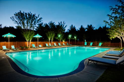 photo from pinterest of easter-style designed (outdoor pool area ) with pool and pool lights and pool lounge chairs and pool. . with colorful easter eggs and flowers on table and spring decorations and easter decorations and light blue colors and colorful easter eggs. . cinematic photo, highly detailed, cinematic lighting, ultra-detailed, ultrarealistic, photorealism, 8k. trending on pinterest. easter design style. masterpiece, cinematic light, ultrarealistic+, photorealistic+, 8k, raw photo, realistic, sharp focus on eyes, (symmetrical eyes), (intact eyes), hyperrealistic, highest quality, best quality, , highly detailed, masterpiece, best quality, extremely detailed 8k wallpaper, masterpiece, best quality, ultra-detailed, best shadow, detailed background, detailed face, detailed eyes, high contrast, best illumination, detailed face, dulux, caustic, dynamic angle, detailed glow. dramatic lighting. highly detailed, insanely detailed hair, symmetrical, intricate details, professionally retouched, 8k high definition. strong bokeh. award winning photo.
