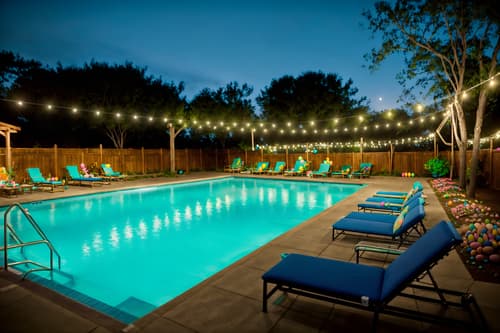 photo from pinterest of easter-style designed (outdoor pool area ) with pool and pool lights and pool lounge chairs and pool. . with colorful easter eggs and flowers on table and spring decorations and easter decorations and light blue colors and colorful easter eggs. . cinematic photo, highly detailed, cinematic lighting, ultra-detailed, ultrarealistic, photorealism, 8k. trending on pinterest. easter design style. masterpiece, cinematic light, ultrarealistic+, photorealistic+, 8k, raw photo, realistic, sharp focus on eyes, (symmetrical eyes), (intact eyes), hyperrealistic, highest quality, best quality, , highly detailed, masterpiece, best quality, extremely detailed 8k wallpaper, masterpiece, best quality, ultra-detailed, best shadow, detailed background, detailed face, detailed eyes, high contrast, best illumination, detailed face, dulux, caustic, dynamic angle, detailed glow. dramatic lighting. highly detailed, insanely detailed hair, symmetrical, intricate details, professionally retouched, 8k high definition. strong bokeh. award winning photo.