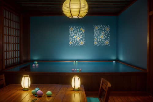 photo from pinterest of easter-style interior designed (onsen interior) . with colorful easter eggs and flowers on table and easter decorations and light blue colors and spring decorations and colorful easter eggs. . cinematic photo, highly detailed, cinematic lighting, ultra-detailed, ultrarealistic, photorealism, 8k. trending on pinterest. easter interior design style. masterpiece, cinematic light, ultrarealistic+, photorealistic+, 8k, raw photo, realistic, sharp focus on eyes, (symmetrical eyes), (intact eyes), hyperrealistic, highest quality, best quality, , highly detailed, masterpiece, best quality, extremely detailed 8k wallpaper, masterpiece, best quality, ultra-detailed, best shadow, detailed background, detailed face, detailed eyes, high contrast, best illumination, detailed face, dulux, caustic, dynamic angle, detailed glow. dramatic lighting. highly detailed, insanely detailed hair, symmetrical, intricate details, professionally retouched, 8k high definition. strong bokeh. award winning photo.