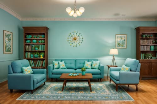 photo from pinterest of easter-style interior designed (living room interior) with rug and electric lamps and sofa and furniture and bookshelves and televisions and chairs and plant. . with light blue colors and flowers on table and spring decorations and easter decorations and colorful easter eggs and light blue colors. . cinematic photo, highly detailed, cinematic lighting, ultra-detailed, ultrarealistic, photorealism, 8k. trending on pinterest. easter interior design style. masterpiece, cinematic light, ultrarealistic+, photorealistic+, 8k, raw photo, realistic, sharp focus on eyes, (symmetrical eyes), (intact eyes), hyperrealistic, highest quality, best quality, , highly detailed, masterpiece, best quality, extremely detailed 8k wallpaper, masterpiece, best quality, ultra-detailed, best shadow, detailed background, detailed face, detailed eyes, high contrast, best illumination, detailed face, dulux, caustic, dynamic angle, detailed glow. dramatic lighting. highly detailed, insanely detailed hair, symmetrical, intricate details, professionally retouched, 8k high definition. strong bokeh. award winning photo.