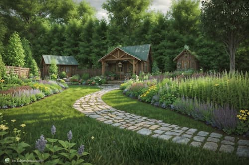 photo from pinterest of cottagecore-style designed (outdoor garden ) with garden tree and grass and garden plants and garden tree. . with organic and cottage style and earthy and traditional and country style and muted colors and floral patterns and natural. . cinematic photo, highly detailed, cinematic lighting, ultra-detailed, ultrarealistic, photorealism, 8k. trending on pinterest. cottagecore design style. masterpiece, cinematic light, ultrarealistic+, photorealistic+, 8k, raw photo, realistic, sharp focus on eyes, (symmetrical eyes), (intact eyes), hyperrealistic, highest quality, best quality, , highly detailed, masterpiece, best quality, extremely detailed 8k wallpaper, masterpiece, best quality, ultra-detailed, best shadow, detailed background, detailed face, detailed eyes, high contrast, best illumination, detailed face, dulux, caustic, dynamic angle, detailed glow. dramatic lighting. highly detailed, insanely detailed hair, symmetrical, intricate details, professionally retouched, 8k high definition. strong bokeh. award winning photo.