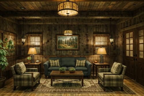 photo from pinterest of cottagecore-style interior designed (hotel lobby interior) with check in desk and sofas and rug and coffee tables and plant and lounge chairs and hanging lamps and furniture. . with rustic and cottage style and traditional and muted colors and natural and earthy and organic and country style. . cinematic photo, highly detailed, cinematic lighting, ultra-detailed, ultrarealistic, photorealism, 8k. trending on pinterest. cottagecore interior design style. masterpiece, cinematic light, ultrarealistic+, photorealistic+, 8k, raw photo, realistic, sharp focus on eyes, (symmetrical eyes), (intact eyes), hyperrealistic, highest quality, best quality, , highly detailed, masterpiece, best quality, extremely detailed 8k wallpaper, masterpiece, best quality, ultra-detailed, best shadow, detailed background, detailed face, detailed eyes, high contrast, best illumination, detailed face, dulux, caustic, dynamic angle, detailed glow. dramatic lighting. highly detailed, insanely detailed hair, symmetrical, intricate details, professionally retouched, 8k high definition. strong bokeh. award winning photo.