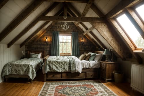 photo from pinterest of cottagecore-style interior designed (attic interior) . with cottage style and natural and traditional and organic and floral patterns and earthy and country style and rustic. . cinematic photo, highly detailed, cinematic lighting, ultra-detailed, ultrarealistic, photorealism, 8k. trending on pinterest. cottagecore interior design style. masterpiece, cinematic light, ultrarealistic+, photorealistic+, 8k, raw photo, realistic, sharp focus on eyes, (symmetrical eyes), (intact eyes), hyperrealistic, highest quality, best quality, , highly detailed, masterpiece, best quality, extremely detailed 8k wallpaper, masterpiece, best quality, ultra-detailed, best shadow, detailed background, detailed face, detailed eyes, high contrast, best illumination, detailed face, dulux, caustic, dynamic angle, detailed glow. dramatic lighting. highly detailed, insanely detailed hair, symmetrical, intricate details, professionally retouched, 8k high definition. strong bokeh. award winning photo.