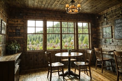 photo from pinterest of cottagecore-style interior designed (coffee shop interior) . with natural and traditional and floral patterns and country style and organic and rustic and muted colors and cottage style. . cinematic photo, highly detailed, cinematic lighting, ultra-detailed, ultrarealistic, photorealism, 8k. trending on pinterest. cottagecore interior design style. masterpiece, cinematic light, ultrarealistic+, photorealistic+, 8k, raw photo, realistic, sharp focus on eyes, (symmetrical eyes), (intact eyes), hyperrealistic, highest quality, best quality, , highly detailed, masterpiece, best quality, extremely detailed 8k wallpaper, masterpiece, best quality, ultra-detailed, best shadow, detailed background, detailed face, detailed eyes, high contrast, best illumination, detailed face, dulux, caustic, dynamic angle, detailed glow. dramatic lighting. highly detailed, insanely detailed hair, symmetrical, intricate details, professionally retouched, 8k high definition. strong bokeh. award winning photo.