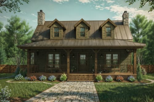 photo from pinterest of cottagecore-style exterior designed (house exterior exterior) . with country style and earthy and floral patterns and natural and muted colors and traditional and cottage style and organic. . cinematic photo, highly detailed, cinematic lighting, ultra-detailed, ultrarealistic, photorealism, 8k. trending on pinterest. cottagecore exterior design style. masterpiece, cinematic light, ultrarealistic+, photorealistic+, 8k, raw photo, realistic, sharp focus on eyes, (symmetrical eyes), (intact eyes), hyperrealistic, highest quality, best quality, , highly detailed, masterpiece, best quality, extremely detailed 8k wallpaper, masterpiece, best quality, ultra-detailed, best shadow, detailed background, detailed face, detailed eyes, high contrast, best illumination, detailed face, dulux, caustic, dynamic angle, detailed glow. dramatic lighting. highly detailed, insanely detailed hair, symmetrical, intricate details, professionally retouched, 8k high definition. strong bokeh. award winning photo.