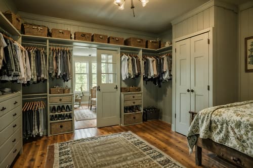 photo from pinterest of cottagecore-style interior designed (walk in closet interior) . with cottage style and country style and muted colors and natural and rustic and organic and earthy and floral patterns. . cinematic photo, highly detailed, cinematic lighting, ultra-detailed, ultrarealistic, photorealism, 8k. trending on pinterest. cottagecore interior design style. masterpiece, cinematic light, ultrarealistic+, photorealistic+, 8k, raw photo, realistic, sharp focus on eyes, (symmetrical eyes), (intact eyes), hyperrealistic, highest quality, best quality, , highly detailed, masterpiece, best quality, extremely detailed 8k wallpaper, masterpiece, best quality, ultra-detailed, best shadow, detailed background, detailed face, detailed eyes, high contrast, best illumination, detailed face, dulux, caustic, dynamic angle, detailed glow. dramatic lighting. highly detailed, insanely detailed hair, symmetrical, intricate details, professionally retouched, 8k high definition. strong bokeh. award winning photo.