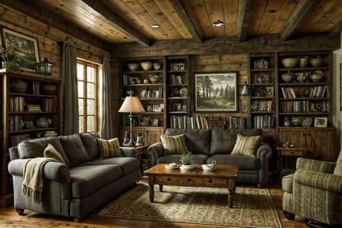photo from pinterest of cottagecore-style interior designed (living room interior) with televisions and coffee tables and occasional tables and chairs and electric lamps and plant and bookshelves and furniture. . with cottage style and traditional and natural and rustic and earthy and muted colors and country style and organic. . cinematic photo, highly detailed, cinematic lighting, ultra-detailed, ultrarealistic, photorealism, 8k. trending on pinterest. cottagecore interior design style. masterpiece, cinematic light, ultrarealistic+, photorealistic+, 8k, raw photo, realistic, sharp focus on eyes, (symmetrical eyes), (intact eyes), hyperrealistic, highest quality, best quality, , highly detailed, masterpiece, best quality, extremely detailed 8k wallpaper, masterpiece, best quality, ultra-detailed, best shadow, detailed background, detailed face, detailed eyes, high contrast, best illumination, detailed face, dulux, caustic, dynamic angle, detailed glow. dramatic lighting. highly detailed, insanely detailed hair, symmetrical, intricate details, professionally retouched, 8k high definition. strong bokeh. award winning photo.