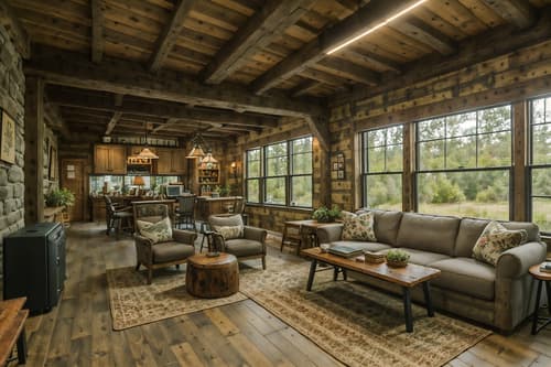 photo from pinterest of cottagecore-style interior designed (coworking space interior) with office desks and office chairs and seating area with sofa and lounge chairs and office desks. . with organic and earthy and floral patterns and cottage style and traditional and muted colors and country style and rustic. . cinematic photo, highly detailed, cinematic lighting, ultra-detailed, ultrarealistic, photorealism, 8k. trending on pinterest. cottagecore interior design style. masterpiece, cinematic light, ultrarealistic+, photorealistic+, 8k, raw photo, realistic, sharp focus on eyes, (symmetrical eyes), (intact eyes), hyperrealistic, highest quality, best quality, , highly detailed, masterpiece, best quality, extremely detailed 8k wallpaper, masterpiece, best quality, ultra-detailed, best shadow, detailed background, detailed face, detailed eyes, high contrast, best illumination, detailed face, dulux, caustic, dynamic angle, detailed glow. dramatic lighting. highly detailed, insanely detailed hair, symmetrical, intricate details, professionally retouched, 8k high definition. strong bokeh. award winning photo.