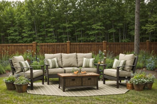 photo from pinterest of cottagecore-style designed (outdoor patio ) with patio couch with pillows and deck with deck chairs and grass and plant and barbeque or grill and patio couch with pillows. . with cottage style and country style and rustic and earthy and traditional and muted colors and natural and organic. . cinematic photo, highly detailed, cinematic lighting, ultra-detailed, ultrarealistic, photorealism, 8k. trending on pinterest. cottagecore design style. masterpiece, cinematic light, ultrarealistic+, photorealistic+, 8k, raw photo, realistic, sharp focus on eyes, (symmetrical eyes), (intact eyes), hyperrealistic, highest quality, best quality, , highly detailed, masterpiece, best quality, extremely detailed 8k wallpaper, masterpiece, best quality, ultra-detailed, best shadow, detailed background, detailed face, detailed eyes, high contrast, best illumination, detailed face, dulux, caustic, dynamic angle, detailed glow. dramatic lighting. highly detailed, insanely detailed hair, symmetrical, intricate details, professionally retouched, 8k high definition. strong bokeh. award winning photo.