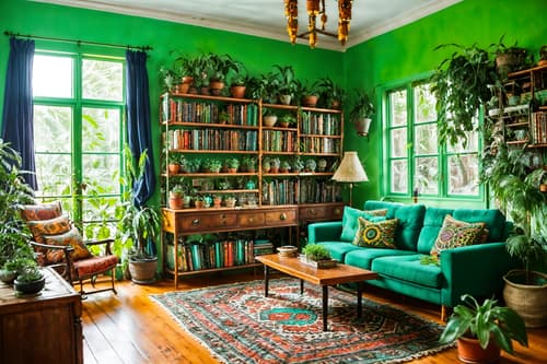 photo from pinterest of bohemian-style interior designed (kitchen living combo interior) with electric lamps and furniture and plant and bookshelves and plant and sink and televisions and chairs. . with a lack of structure and travel trinkets and mixed patterns and bold patterns and bold colors and animal hides and lush green nature and playful patterns. . cinematic photo, highly detailed, cinematic lighting, ultra-detailed, ultrarealistic, photorealism, 8k. trending on pinterest. bohemian interior design style. masterpiece, cinematic light, ultrarealistic+, photorealistic+, 8k, raw photo, realistic, sharp focus on eyes, (symmetrical eyes), (intact eyes), hyperrealistic, highest quality, best quality, , highly detailed, masterpiece, best quality, extremely detailed 8k wallpaper, masterpiece, best quality, ultra-detailed, best shadow, detailed background, detailed face, detailed eyes, high contrast, best illumination, detailed face, dulux, caustic, dynamic angle, detailed glow. dramatic lighting. highly detailed, insanely detailed hair, symmetrical, intricate details, professionally retouched, 8k high definition. strong bokeh. award winning photo.