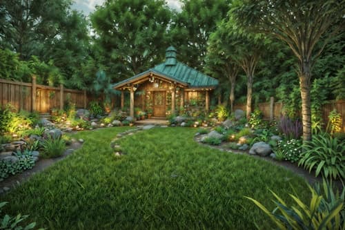 photo from pinterest of bohemian-style designed (outdoor garden ) with grass and garden tree and garden plants and grass. . with woods and playful patterns and a lack of structure and bold colors and animal hides and playful colors and lush green nature and natural materials. . cinematic photo, highly detailed, cinematic lighting, ultra-detailed, ultrarealistic, photorealism, 8k. trending on pinterest. bohemian design style. masterpiece, cinematic light, ultrarealistic+, photorealistic+, 8k, raw photo, realistic, sharp focus on eyes, (symmetrical eyes), (intact eyes), hyperrealistic, highest quality, best quality, , highly detailed, masterpiece, best quality, extremely detailed 8k wallpaper, masterpiece, best quality, ultra-detailed, best shadow, detailed background, detailed face, detailed eyes, high contrast, best illumination, detailed face, dulux, caustic, dynamic angle, detailed glow. dramatic lighting. highly detailed, insanely detailed hair, symmetrical, intricate details, professionally retouched, 8k high definition. strong bokeh. award winning photo.