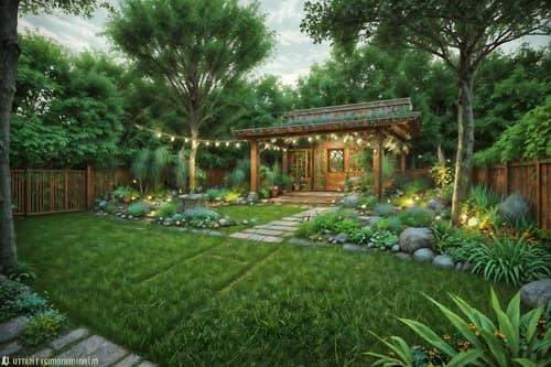 photo from pinterest of bohemian-style designed (outdoor garden ) with grass and garden tree and garden plants and grass. . with woods and playful patterns and a lack of structure and bold colors and animal hides and playful colors and lush green nature and natural materials. . cinematic photo, highly detailed, cinematic lighting, ultra-detailed, ultrarealistic, photorealism, 8k. trending on pinterest. bohemian design style. masterpiece, cinematic light, ultrarealistic+, photorealistic+, 8k, raw photo, realistic, sharp focus on eyes, (symmetrical eyes), (intact eyes), hyperrealistic, highest quality, best quality, , highly detailed, masterpiece, best quality, extremely detailed 8k wallpaper, masterpiece, best quality, ultra-detailed, best shadow, detailed background, detailed face, detailed eyes, high contrast, best illumination, detailed face, dulux, caustic, dynamic angle, detailed glow. dramatic lighting. highly detailed, insanely detailed hair, symmetrical, intricate details, professionally retouched, 8k high definition. strong bokeh. award winning photo.