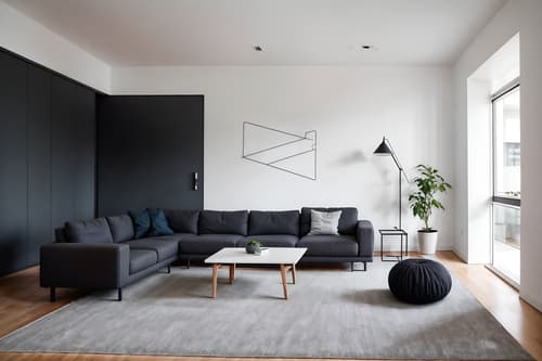 photo from pinterest of minimalist-style interior designed (exhibition space interior) . with focus on the shape, colour and texture of just a few of essential elements and functional furniture and lots of light and clean lines and a monochromatic palette with colour used as an accent and an open floor plan and focus on the shape, colour and texture of just a few of essential elements. . cinematic photo, highly detailed, cinematic lighting, ultra-detailed, ultrarealistic, photorealism, 8k. trending on pinterest. minimalist interior design style. masterpiece, cinematic light, ultrarealistic+, photorealistic+, 8k, raw photo, realistic, sharp focus on eyes, (symmetrical eyes), (intact eyes), hyperrealistic, highest quality, best quality, , highly detailed, masterpiece, best quality, extremely detailed 8k wallpaper, masterpiece, best quality, ultra-detailed, best shadow, detailed background, detailed face, detailed eyes, high contrast, best illumination, detailed face, dulux, caustic, dynamic angle, detailed glow. dramatic lighting. highly detailed, insanely detailed hair, symmetrical, intricate details, professionally retouched, 8k high definition. strong bokeh. award winning photo.