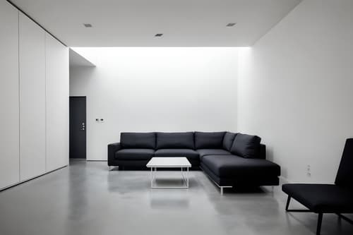 photo from pinterest of minimalist-style interior designed (exhibition space interior) . with focus on the shape, colour and texture of just a few of essential elements and functional furniture and lots of light and clean lines and a monochromatic palette with colour used as an accent and an open floor plan and focus on the shape, colour and texture of just a few of essential elements. . cinematic photo, highly detailed, cinematic lighting, ultra-detailed, ultrarealistic, photorealism, 8k. trending on pinterest. minimalist interior design style. masterpiece, cinematic light, ultrarealistic+, photorealistic+, 8k, raw photo, realistic, sharp focus on eyes, (symmetrical eyes), (intact eyes), hyperrealistic, highest quality, best quality, , highly detailed, masterpiece, best quality, extremely detailed 8k wallpaper, masterpiece, best quality, ultra-detailed, best shadow, detailed background, detailed face, detailed eyes, high contrast, best illumination, detailed face, dulux, caustic, dynamic angle, detailed glow. dramatic lighting. highly detailed, insanely detailed hair, symmetrical, intricate details, professionally retouched, 8k high definition. strong bokeh. award winning photo.