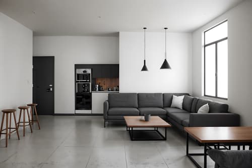 photo from pinterest of minimalist-style interior designed (coffee shop interior) . with an open floor plan and clean lines and a monochromatic palette with colour used as an accent and functional furniture and focus on the shape, colour and texture of just a few of essential elements and lots of light and an open floor plan. . cinematic photo, highly detailed, cinematic lighting, ultra-detailed, ultrarealistic, photorealism, 8k. trending on pinterest. minimalist interior design style. masterpiece, cinematic light, ultrarealistic+, photorealistic+, 8k, raw photo, realistic, sharp focus on eyes, (symmetrical eyes), (intact eyes), hyperrealistic, highest quality, best quality, , highly detailed, masterpiece, best quality, extremely detailed 8k wallpaper, masterpiece, best quality, ultra-detailed, best shadow, detailed background, detailed face, detailed eyes, high contrast, best illumination, detailed face, dulux, caustic, dynamic angle, detailed glow. dramatic lighting. highly detailed, insanely detailed hair, symmetrical, intricate details, professionally retouched, 8k high definition. strong bokeh. award winning photo.