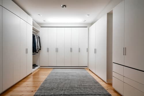 photo from pinterest of minimalist-style interior designed (walk in closet interior) . with an open floor plan and clean lines and a monochromatic palette with colour used as an accent and functional furniture and focus on the shape, colour and texture of just a few of essential elements and lots of light and an open floor plan. . cinematic photo, highly detailed, cinematic lighting, ultra-detailed, ultrarealistic, photorealism, 8k. trending on pinterest. minimalist interior design style. masterpiece, cinematic light, ultrarealistic+, photorealistic+, 8k, raw photo, realistic, sharp focus on eyes, (symmetrical eyes), (intact eyes), hyperrealistic, highest quality, best quality, , highly detailed, masterpiece, best quality, extremely detailed 8k wallpaper, masterpiece, best quality, ultra-detailed, best shadow, detailed background, detailed face, detailed eyes, high contrast, best illumination, detailed face, dulux, caustic, dynamic angle, detailed glow. dramatic lighting. highly detailed, insanely detailed hair, symmetrical, intricate details, professionally retouched, 8k high definition. strong bokeh. award winning photo.