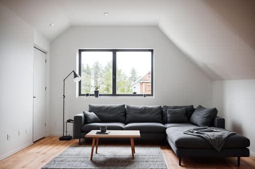 photo from pinterest of minimalist-style interior designed (attic interior) . with focus on the shape, colour and texture of just a few of essential elements and functional furniture and clean lines and a monochromatic palette with colour used as an accent and an open floor plan and lots of light and focus on the shape, colour and texture of just a few of essential elements. . cinematic photo, highly detailed, cinematic lighting, ultra-detailed, ultrarealistic, photorealism, 8k. trending on pinterest. minimalist interior design style. masterpiece, cinematic light, ultrarealistic+, photorealistic+, 8k, raw photo, realistic, sharp focus on eyes, (symmetrical eyes), (intact eyes), hyperrealistic, highest quality, best quality, , highly detailed, masterpiece, best quality, extremely detailed 8k wallpaper, masterpiece, best quality, ultra-detailed, best shadow, detailed background, detailed face, detailed eyes, high contrast, best illumination, detailed face, dulux, caustic, dynamic angle, detailed glow. dramatic lighting. highly detailed, insanely detailed hair, symmetrical, intricate details, professionally retouched, 8k high definition. strong bokeh. award winning photo.