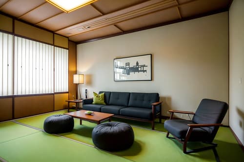 photo from pinterest of japanese design-style interior designed (coworking space interior) with seating area with sofa and lounge chairs and office desks and office chairs and seating area with sofa. . with . . cinematic photo, highly detailed, cinematic lighting, ultra-detailed, ultrarealistic, photorealism, 8k. trending on pinterest. japanese design interior design style. masterpiece, cinematic light, ultrarealistic+, photorealistic+, 8k, raw photo, realistic, sharp focus on eyes, (symmetrical eyes), (intact eyes), hyperrealistic, highest quality, best quality, , highly detailed, masterpiece, best quality, extremely detailed 8k wallpaper, masterpiece, best quality, ultra-detailed, best shadow, detailed background, detailed face, detailed eyes, high contrast, best illumination, detailed face, dulux, caustic, dynamic angle, detailed glow. dramatic lighting. highly detailed, insanely detailed hair, symmetrical, intricate details, professionally retouched, 8k high definition. strong bokeh. award winning photo.