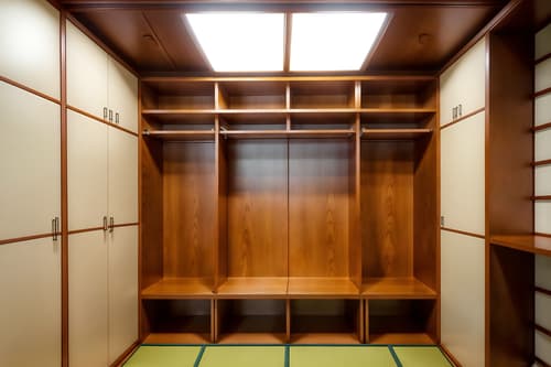 photo from pinterest of japanese design-style interior designed (drop zone interior) with cubbies and wall hooks for coats and high up storage and a bench and shelves for shoes and lockers and cabinets and storage baskets. . with . . cinematic photo, highly detailed, cinematic lighting, ultra-detailed, ultrarealistic, photorealism, 8k. trending on pinterest. japanese design interior design style. masterpiece, cinematic light, ultrarealistic+, photorealistic+, 8k, raw photo, realistic, sharp focus on eyes, (symmetrical eyes), (intact eyes), hyperrealistic, highest quality, best quality, , highly detailed, masterpiece, best quality, extremely detailed 8k wallpaper, masterpiece, best quality, ultra-detailed, best shadow, detailed background, detailed face, detailed eyes, high contrast, best illumination, detailed face, dulux, caustic, dynamic angle, detailed glow. dramatic lighting. highly detailed, insanely detailed hair, symmetrical, intricate details, professionally retouched, 8k high definition. strong bokeh. award winning photo.