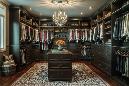 photo from pinterest of eclectic-style interior designed (walk in closet interior) . . cinematic photo, highly detailed, cinematic lighting, ultra-detailed, ultrarealistic, photorealism, 8k. trending on pinterest. eclectic interior design style. masterpiece, cinematic light, ultrarealistic+, photorealistic+, 8k, raw photo, realistic, sharp focus on eyes, (symmetrical eyes), (intact eyes), hyperrealistic, highest quality, best quality, , highly detailed, masterpiece, best quality, extremely detailed 8k wallpaper, masterpiece, best quality, ultra-detailed, best shadow, detailed background, detailed face, detailed eyes, high contrast, best illumination, detailed face, dulux, caustic, dynamic angle, detailed glow. dramatic lighting. highly detailed, insanely detailed hair, symmetrical, intricate details, professionally retouched, 8k high definition. strong bokeh. award winning photo.