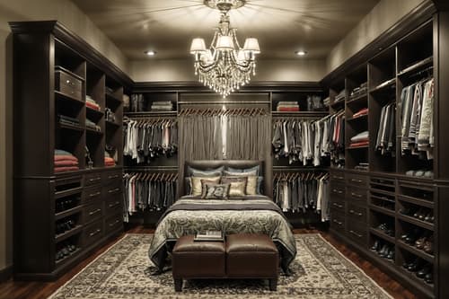 photo from pinterest of eclectic-style interior designed (walk in closet interior) . . cinematic photo, highly detailed, cinematic lighting, ultra-detailed, ultrarealistic, photorealism, 8k. trending on pinterest. eclectic interior design style. masterpiece, cinematic light, ultrarealistic+, photorealistic+, 8k, raw photo, realistic, sharp focus on eyes, (symmetrical eyes), (intact eyes), hyperrealistic, highest quality, best quality, , highly detailed, masterpiece, best quality, extremely detailed 8k wallpaper, masterpiece, best quality, ultra-detailed, best shadow, detailed background, detailed face, detailed eyes, high contrast, best illumination, detailed face, dulux, caustic, dynamic angle, detailed glow. dramatic lighting. highly detailed, insanely detailed hair, symmetrical, intricate details, professionally retouched, 8k high definition. strong bokeh. award winning photo.