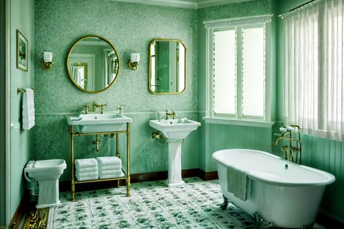 photo from pinterest of eclectic-style interior designed (hotel bathroom interior) with mirror and bathtub and waste basket and bath towel and bath rail and shower and bathroom sink with faucet and toilet seat. . . cinematic photo, highly detailed, cinematic lighting, ultra-detailed, ultrarealistic, photorealism, 8k. trending on pinterest. eclectic interior design style. masterpiece, cinematic light, ultrarealistic+, photorealistic+, 8k, raw photo, realistic, sharp focus on eyes, (symmetrical eyes), (intact eyes), hyperrealistic, highest quality, best quality, , highly detailed, masterpiece, best quality, extremely detailed 8k wallpaper, masterpiece, best quality, ultra-detailed, best shadow, detailed background, detailed face, detailed eyes, high contrast, best illumination, detailed face, dulux, caustic, dynamic angle, detailed glow. dramatic lighting. highly detailed, insanely detailed hair, symmetrical, intricate details, professionally retouched, 8k high definition. strong bokeh. award winning photo.