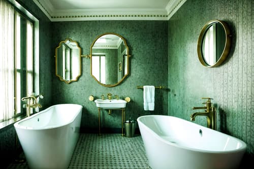 photo from pinterest of eclectic-style interior designed (hotel bathroom interior) with mirror and bathtub and waste basket and bath towel and bath rail and shower and bathroom sink with faucet and toilet seat. . . cinematic photo, highly detailed, cinematic lighting, ultra-detailed, ultrarealistic, photorealism, 8k. trending on pinterest. eclectic interior design style. masterpiece, cinematic light, ultrarealistic+, photorealistic+, 8k, raw photo, realistic, sharp focus on eyes, (symmetrical eyes), (intact eyes), hyperrealistic, highest quality, best quality, , highly detailed, masterpiece, best quality, extremely detailed 8k wallpaper, masterpiece, best quality, ultra-detailed, best shadow, detailed background, detailed face, detailed eyes, high contrast, best illumination, detailed face, dulux, caustic, dynamic angle, detailed glow. dramatic lighting. highly detailed, insanely detailed hair, symmetrical, intricate details, professionally retouched, 8k high definition. strong bokeh. award winning photo.