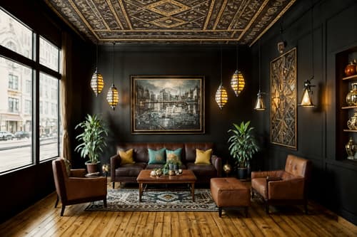 photo from pinterest of eclectic-style interior designed (coffee shop interior) . . cinematic photo, highly detailed, cinematic lighting, ultra-detailed, ultrarealistic, photorealism, 8k. trending on pinterest. eclectic interior design style. masterpiece, cinematic light, ultrarealistic+, photorealistic+, 8k, raw photo, realistic, sharp focus on eyes, (symmetrical eyes), (intact eyes), hyperrealistic, highest quality, best quality, , highly detailed, masterpiece, best quality, extremely detailed 8k wallpaper, masterpiece, best quality, ultra-detailed, best shadow, detailed background, detailed face, detailed eyes, high contrast, best illumination, detailed face, dulux, caustic, dynamic angle, detailed glow. dramatic lighting. highly detailed, insanely detailed hair, symmetrical, intricate details, professionally retouched, 8k high definition. strong bokeh. award winning photo.