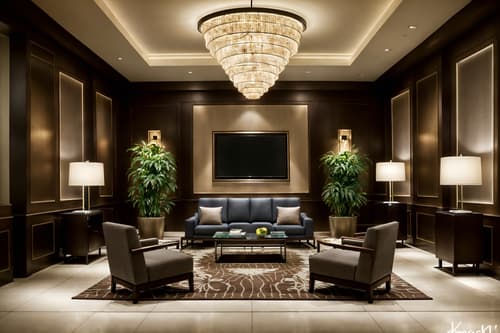 photo from pinterest of contemporary-style interior designed (hotel lobby interior) with coffee tables and lounge chairs and check in desk and hanging lamps and rug and furniture and sofas and plant. . with . . cinematic photo, highly detailed, cinematic lighting, ultra-detailed, ultrarealistic, photorealism, 8k. trending on pinterest. contemporary interior design style. masterpiece, cinematic light, ultrarealistic+, photorealistic+, 8k, raw photo, realistic, sharp focus on eyes, (symmetrical eyes), (intact eyes), hyperrealistic, highest quality, best quality, , highly detailed, masterpiece, best quality, extremely detailed 8k wallpaper, masterpiece, best quality, ultra-detailed, best shadow, detailed background, detailed face, detailed eyes, high contrast, best illumination, detailed face, dulux, caustic, dynamic angle, detailed glow. dramatic lighting. highly detailed, insanely detailed hair, symmetrical, intricate details, professionally retouched, 8k high definition. strong bokeh. award winning photo.