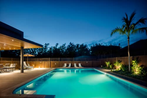 photo from pinterest of contemporary-style designed (outdoor pool area ) with pool and pool lights and pool lounge chairs and pool. . with . . cinematic photo, highly detailed, cinematic lighting, ultra-detailed, ultrarealistic, photorealism, 8k. trending on pinterest. contemporary design style. masterpiece, cinematic light, ultrarealistic+, photorealistic+, 8k, raw photo, realistic, sharp focus on eyes, (symmetrical eyes), (intact eyes), hyperrealistic, highest quality, best quality, , highly detailed, masterpiece, best quality, extremely detailed 8k wallpaper, masterpiece, best quality, ultra-detailed, best shadow, detailed background, detailed face, detailed eyes, high contrast, best illumination, detailed face, dulux, caustic, dynamic angle, detailed glow. dramatic lighting. highly detailed, insanely detailed hair, symmetrical, intricate details, professionally retouched, 8k high definition. strong bokeh. award winning photo.