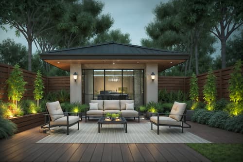 photo from pinterest of contemporary-style designed (outdoor patio ) with plant and patio couch with pillows and grass and deck with deck chairs and barbeque or grill and plant. . with . . cinematic photo, highly detailed, cinematic lighting, ultra-detailed, ultrarealistic, photorealism, 8k. trending on pinterest. contemporary design style. masterpiece, cinematic light, ultrarealistic+, photorealistic+, 8k, raw photo, realistic, sharp focus on eyes, (symmetrical eyes), (intact eyes), hyperrealistic, highest quality, best quality, , highly detailed, masterpiece, best quality, extremely detailed 8k wallpaper, masterpiece, best quality, ultra-detailed, best shadow, detailed background, detailed face, detailed eyes, high contrast, best illumination, detailed face, dulux, caustic, dynamic angle, detailed glow. dramatic lighting. highly detailed, insanely detailed hair, symmetrical, intricate details, professionally retouched, 8k high definition. strong bokeh. award winning photo.