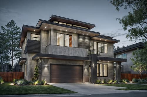 photo from pinterest of contemporary-style exterior designed (house exterior exterior) . with . . cinematic photo, highly detailed, cinematic lighting, ultra-detailed, ultrarealistic, photorealism, 8k. trending on pinterest. contemporary exterior design style. masterpiece, cinematic light, ultrarealistic+, photorealistic+, 8k, raw photo, realistic, sharp focus on eyes, (symmetrical eyes), (intact eyes), hyperrealistic, highest quality, best quality, , highly detailed, masterpiece, best quality, extremely detailed 8k wallpaper, masterpiece, best quality, ultra-detailed, best shadow, detailed background, detailed face, detailed eyes, high contrast, best illumination, detailed face, dulux, caustic, dynamic angle, detailed glow. dramatic lighting. highly detailed, insanely detailed hair, symmetrical, intricate details, professionally retouched, 8k high definition. strong bokeh. award winning photo.