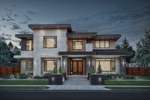 photo from pinterest of contemporary-style exterior designed (house exterior exterior) . with . . cinematic photo, highly detailed, cinematic lighting, ultra-detailed, ultrarealistic, photorealism, 8k. trending on pinterest. contemporary exterior design style. masterpiece, cinematic light, ultrarealistic+, photorealistic+, 8k, raw photo, realistic, sharp focus on eyes, (symmetrical eyes), (intact eyes), hyperrealistic, highest quality, best quality, , highly detailed, masterpiece, best quality, extremely detailed 8k wallpaper, masterpiece, best quality, ultra-detailed, best shadow, detailed background, detailed face, detailed eyes, high contrast, best illumination, detailed face, dulux, caustic, dynamic angle, detailed glow. dramatic lighting. highly detailed, insanely detailed hair, symmetrical, intricate details, professionally retouched, 8k high definition. strong bokeh. award winning photo.