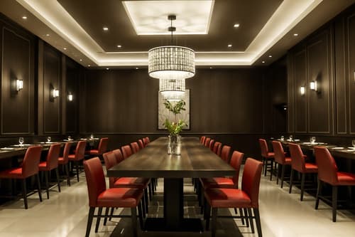photo from pinterest of contemporary-style interior designed (restaurant interior) with restaurant chairs and restaurant dining tables and restaurant bar and restaurant decor and restaurant chairs. . with . . cinematic photo, highly detailed, cinematic lighting, ultra-detailed, ultrarealistic, photorealism, 8k. trending on pinterest. contemporary interior design style. masterpiece, cinematic light, ultrarealistic+, photorealistic+, 8k, raw photo, realistic, sharp focus on eyes, (symmetrical eyes), (intact eyes), hyperrealistic, highest quality, best quality, , highly detailed, masterpiece, best quality, extremely detailed 8k wallpaper, masterpiece, best quality, ultra-detailed, best shadow, detailed background, detailed face, detailed eyes, high contrast, best illumination, detailed face, dulux, caustic, dynamic angle, detailed glow. dramatic lighting. highly detailed, insanely detailed hair, symmetrical, intricate details, professionally retouched, 8k high definition. strong bokeh. award winning photo.