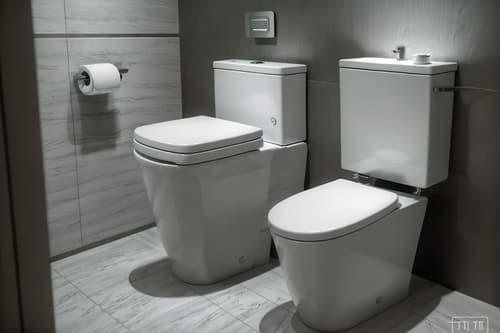 photo from pinterest of contemporary-style interior designed (toilet interior) with toilet with toilet seat up and toilet paper hanger and sink with tap and toilet with toilet seat up. . with . . cinematic photo, highly detailed, cinematic lighting, ultra-detailed, ultrarealistic, photorealism, 8k. trending on pinterest. contemporary interior design style. masterpiece, cinematic light, ultrarealistic+, photorealistic+, 8k, raw photo, realistic, sharp focus on eyes, (symmetrical eyes), (intact eyes), hyperrealistic, highest quality, best quality, , highly detailed, masterpiece, best quality, extremely detailed 8k wallpaper, masterpiece, best quality, ultra-detailed, best shadow, detailed background, detailed face, detailed eyes, high contrast, best illumination, detailed face, dulux, caustic, dynamic angle, detailed glow. dramatic lighting. highly detailed, insanely detailed hair, symmetrical, intricate details, professionally retouched, 8k high definition. strong bokeh. award winning photo.