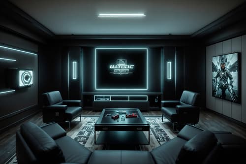 photo from pinterest of contemporary-style interior designed (gaming room interior) . with . . cinematic photo, highly detailed, cinematic lighting, ultra-detailed, ultrarealistic, photorealism, 8k. trending on pinterest. contemporary interior design style. masterpiece, cinematic light, ultrarealistic+, photorealistic+, 8k, raw photo, realistic, sharp focus on eyes, (symmetrical eyes), (intact eyes), hyperrealistic, highest quality, best quality, , highly detailed, masterpiece, best quality, extremely detailed 8k wallpaper, masterpiece, best quality, ultra-detailed, best shadow, detailed background, detailed face, detailed eyes, high contrast, best illumination, detailed face, dulux, caustic, dynamic angle, detailed glow. dramatic lighting. highly detailed, insanely detailed hair, symmetrical, intricate details, professionally retouched, 8k high definition. strong bokeh. award winning photo.